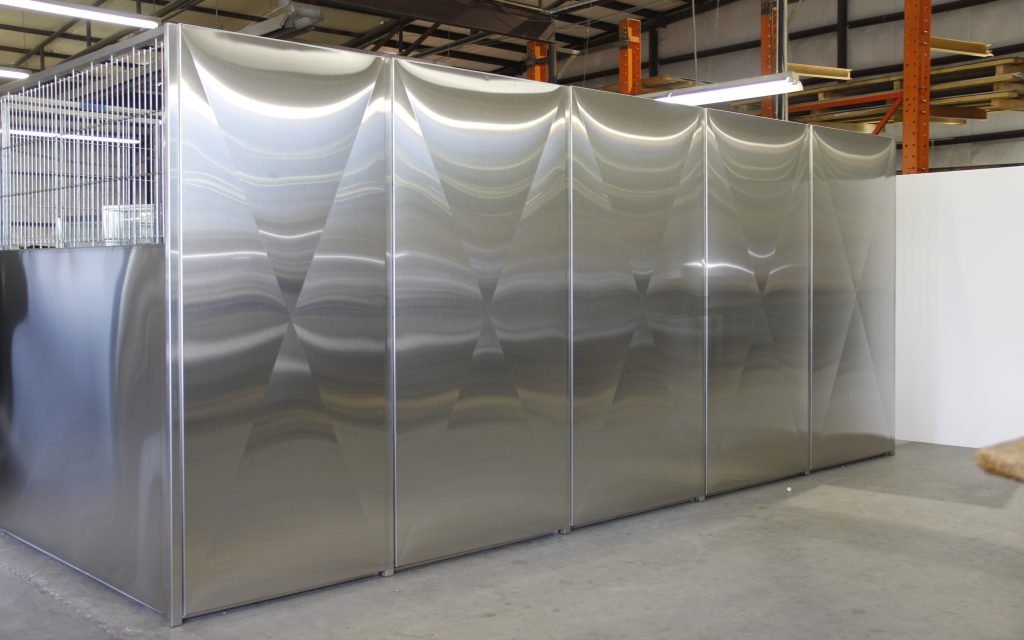 Stainless Steel Dog Kennel Back Panel Direct Animal