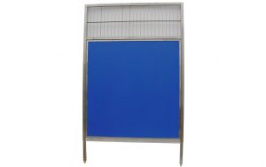 Raised Dog Kennel Starlite Back Panel