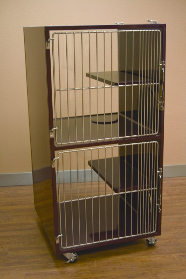 Double Stack Powder Coated Cat Condo - Image 4