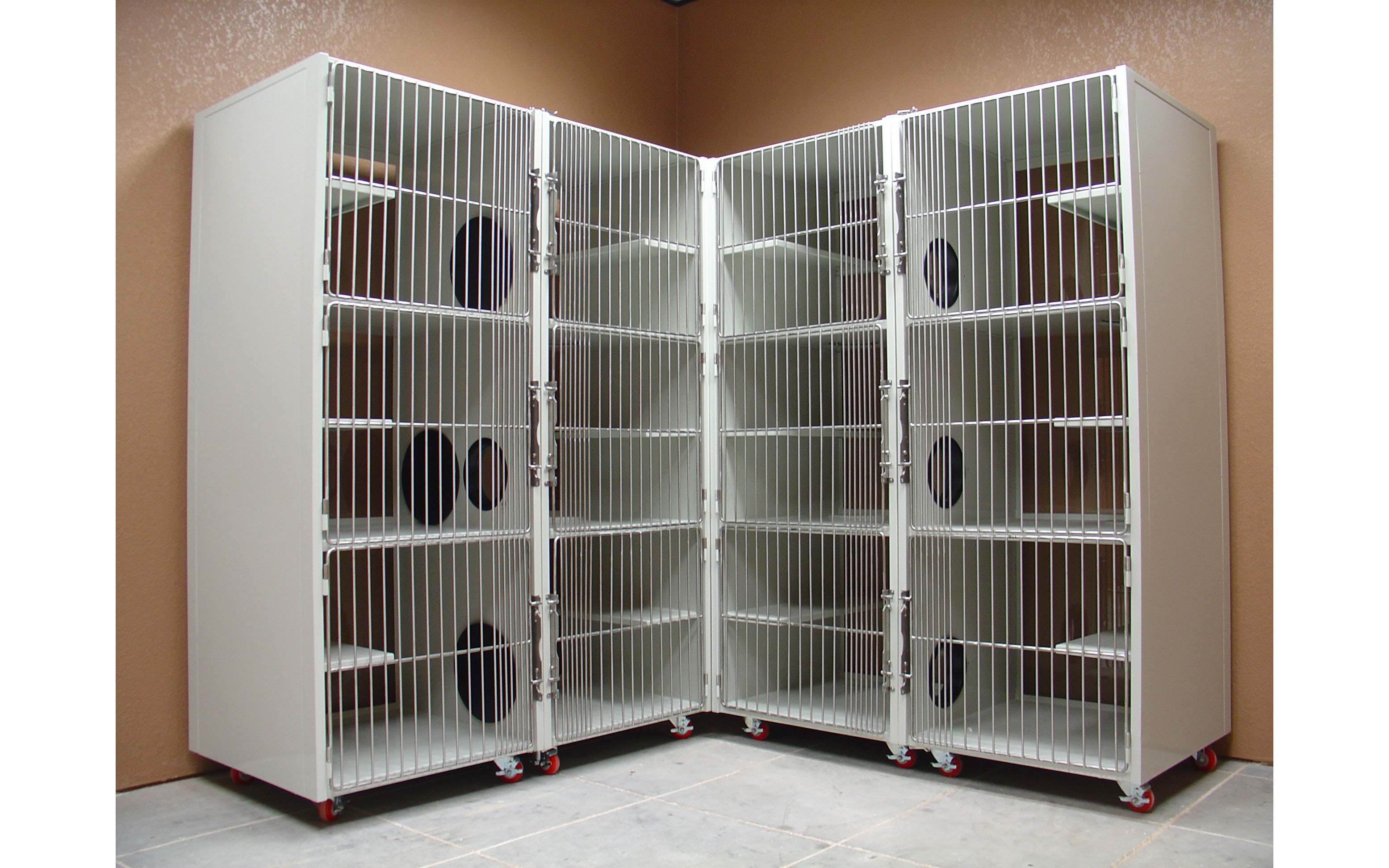 cat kennels for shelters