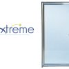 The Direct Extreme Kennel System includes a glass dog-kennel door option in 1/4-inch tempered glass, framed in heavy-duty stainless steel