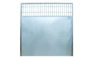 Dog Kennel Side Panel Stainless Steel