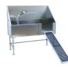 Direct Animal photo: We manufacture our dog grooming tubs and ramp frames with 18-gauge type 304 stainless steel, the industry's heaviest!