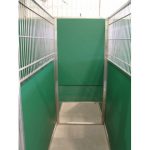 Direct Animal’s guillotine door solves dog transfer hassles in your kennel-boarding, animal shelter or animal control facility
