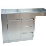 Direct Animal photo: With impeccable stainless steel construction and plenty of storage, our veterinary table/wet prep cabinet is the best value available