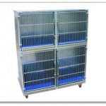 Direct Animal image: Our unique, hand welded dog grooming cage construction adds strength and protection against warping, gapping, and loose or misaligned doors.