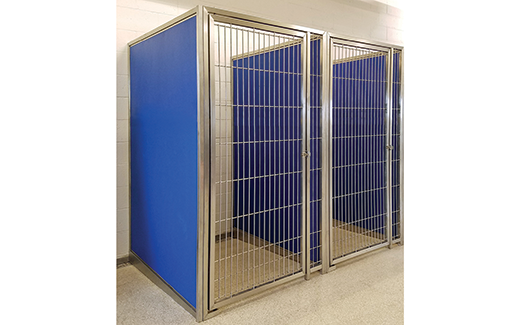 raised dog cages
